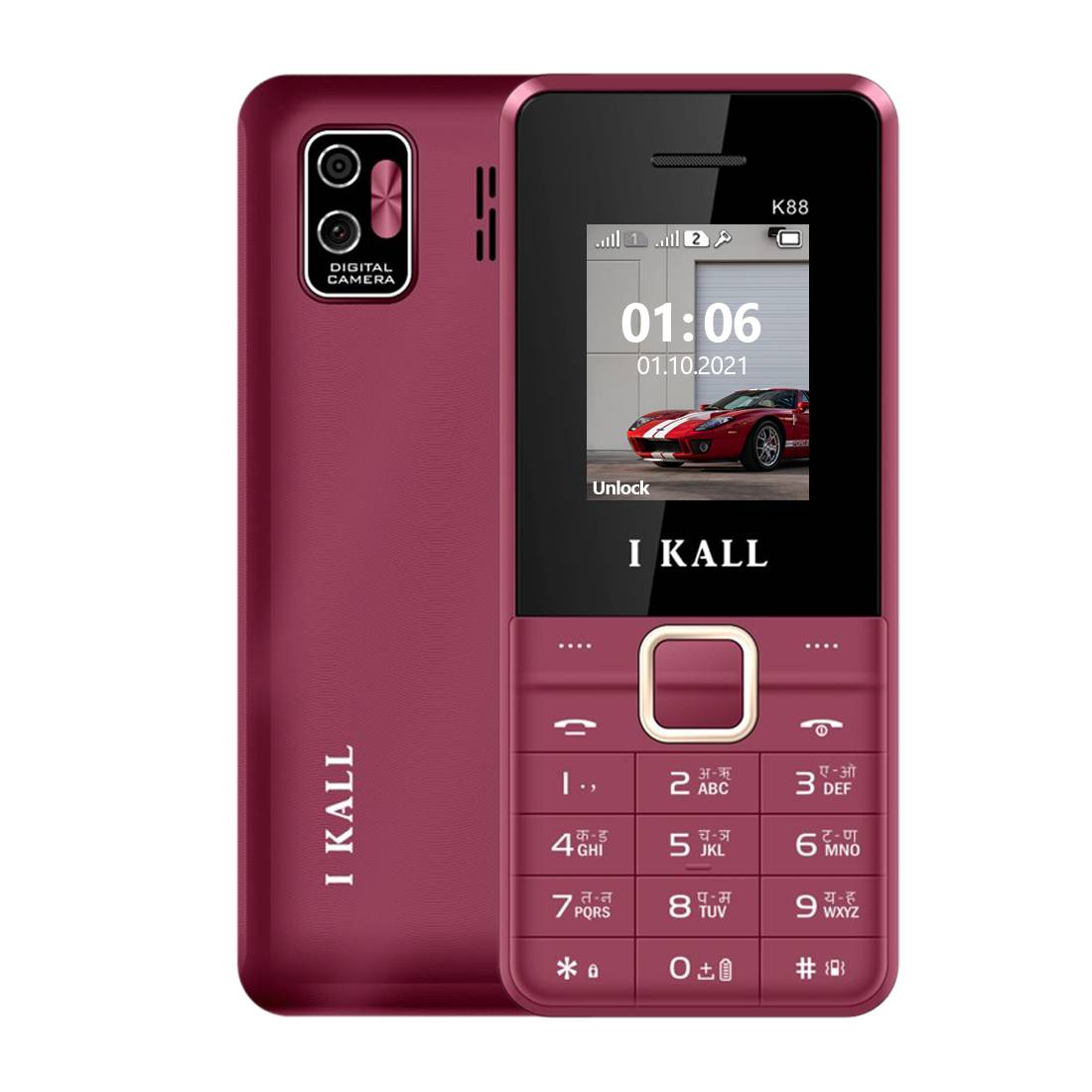 i kall k88 pro 4g keypad